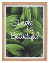 Billedramme trælook 18 x 24 cm - DAY